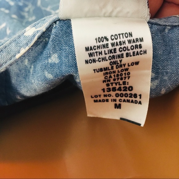 Vintage Button down Top - Picture 8 of 8